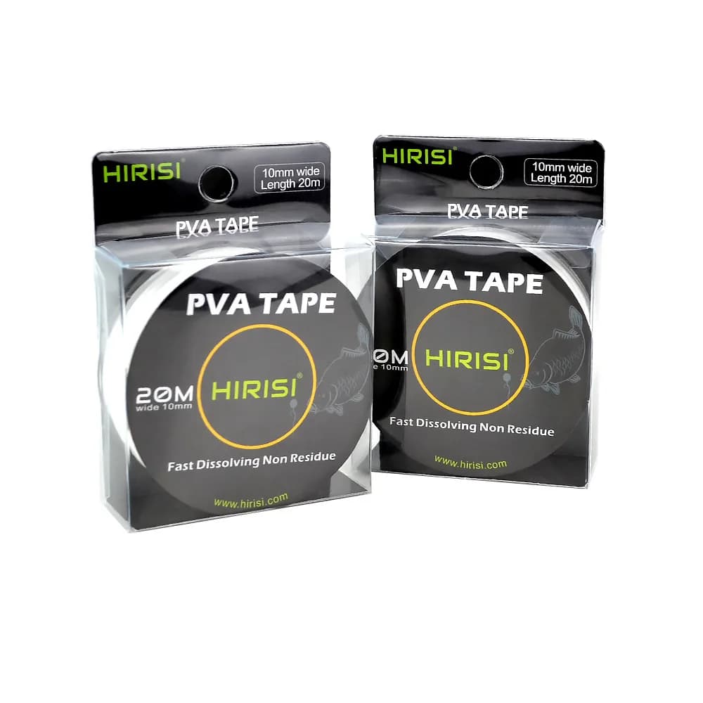 Film PVA soluble 10mm x 20m pour pêche à la carpe, accessoires feeder et string pour appâts
