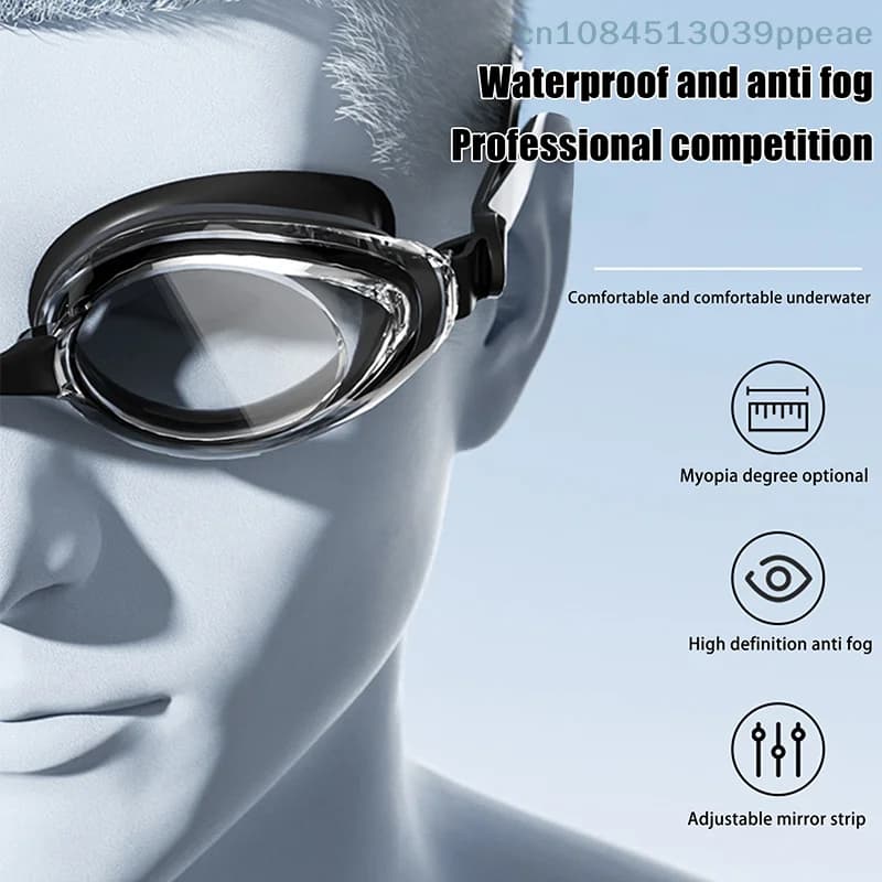 Lunettes natation avancées adultes professionnelles piscine étanches anti-buée UV hommes femmes jeunes