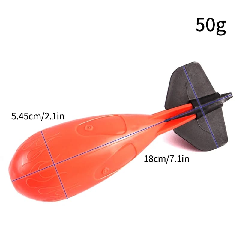 Spomb pêche carpe - bateau amorceur lance-appâts pour distribution précise d'esches à distance