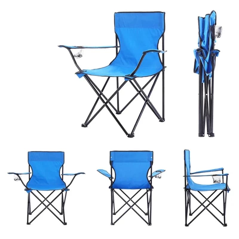 Chaise de pêche portable oxford - Siège pliant ultra-léger pour plage camping randonnée extérieur