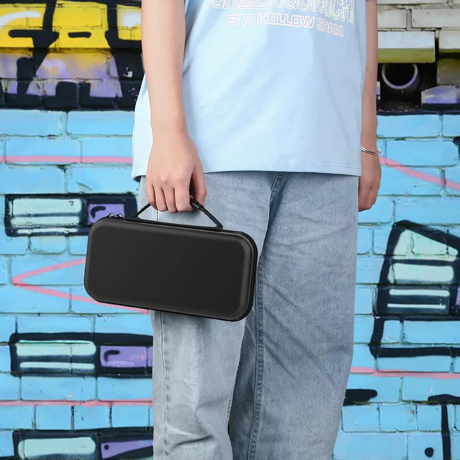 Sac transport Nintendo Switch pêcheur rangement console jeux pêche accessoires voyage loisirs