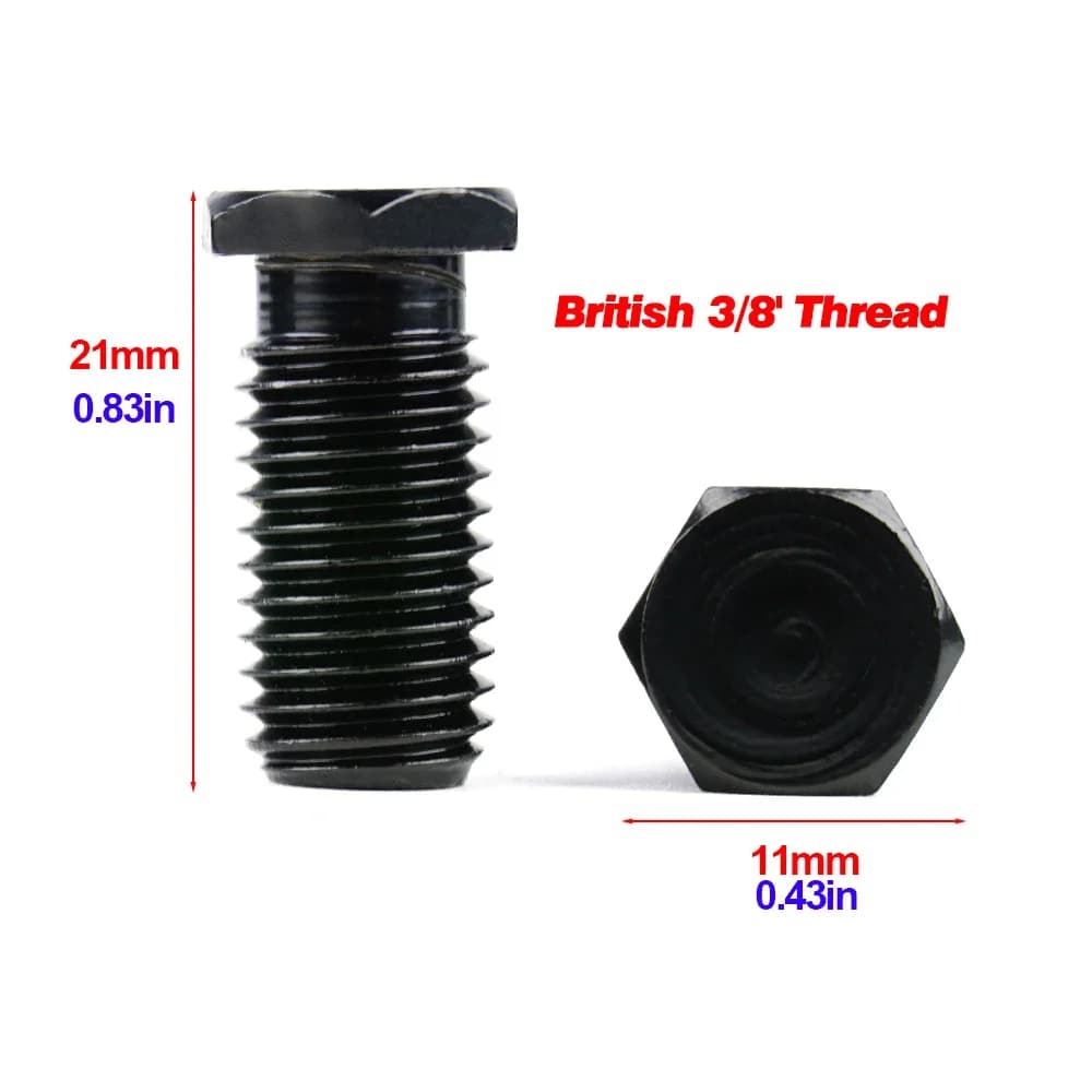 2 vis laiton Hirisi pour alarme S5 - Accessoires fixation pour indicateur de touche carpe