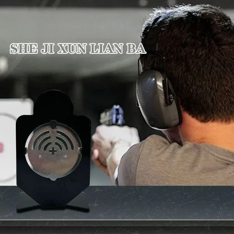 Cible auto-bascule médaille pour jeux tir pêche Nerf BB gel eau pistolet fusil - Jouet ados adultes