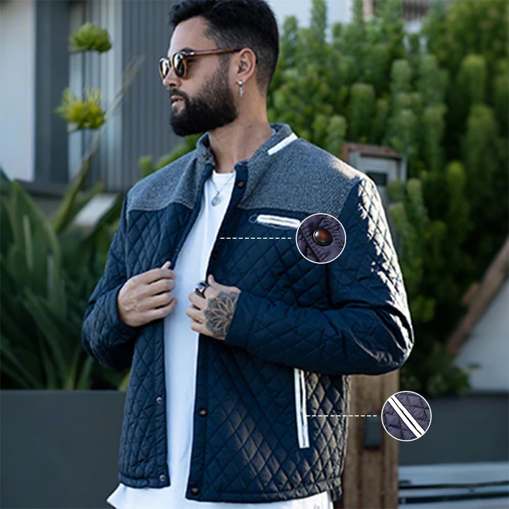Veste bomber pêche casual - Vêtement technique décontracté pour pêche loisir