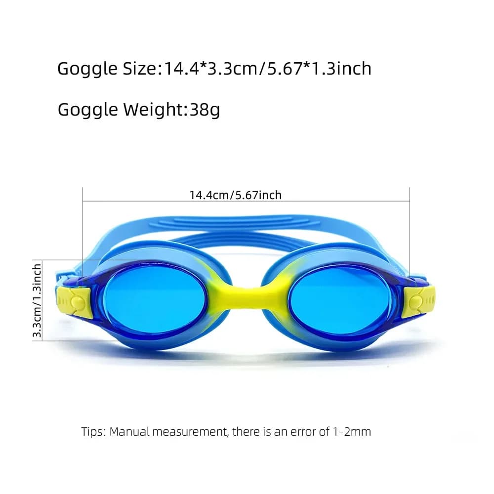 Lunettes de natation enfants haute définition étanches anti-buée silicone best-seller