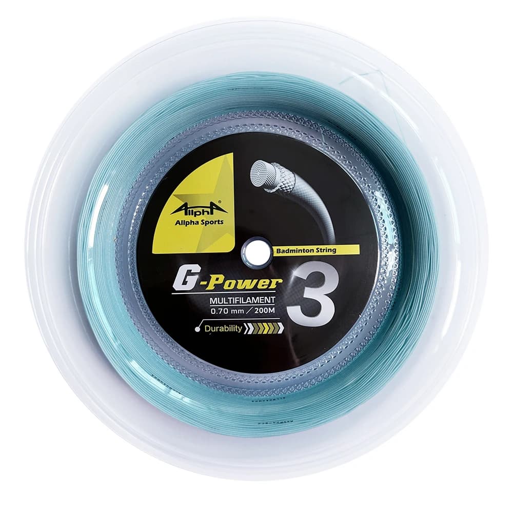 Bobine Allpha 200m fil 0.70mm pour pêche - Entraînement extérieur qualité GP3 cannes et moulinets