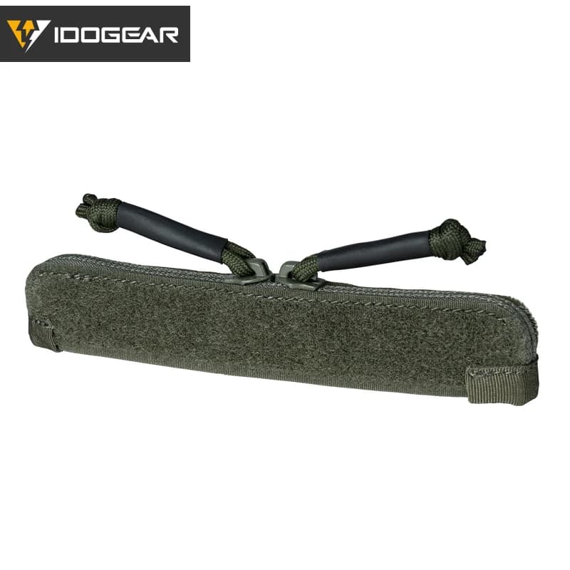 Poche de rangement double zip IDOGEAR pour gilet tactique JPC2.0 pêche organisation