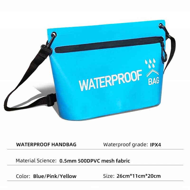 Sac étanche 5 litres XA17WA pour voyage rafting kayak randonnée aquatique bagagerie sportive