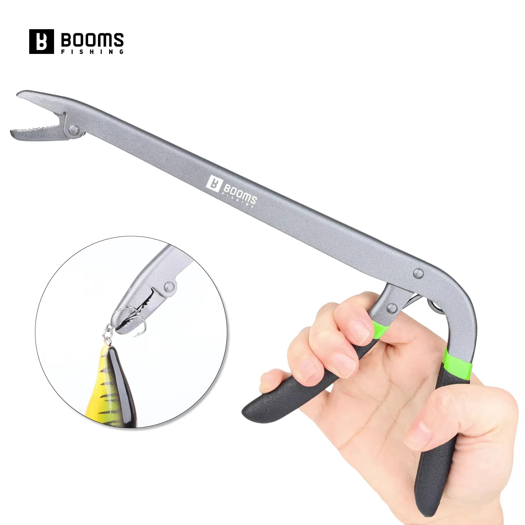 Pince décrocheur acier carbone pour extraction hameçons - outil pêche sécurisé poissons et pêcheurs