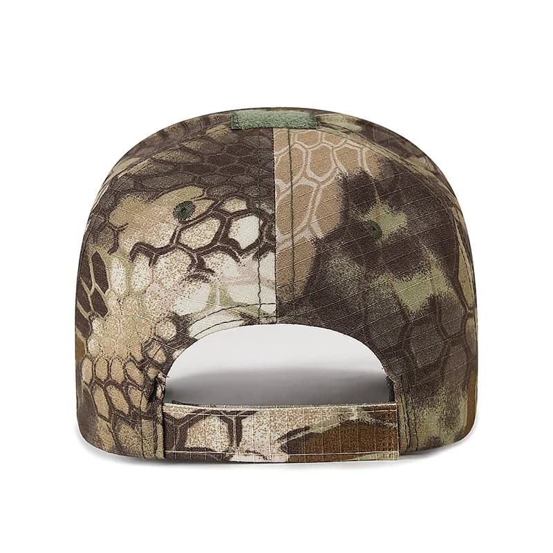 Casquette de pêche tactique velcro pour randonnée pêche et camping montagne