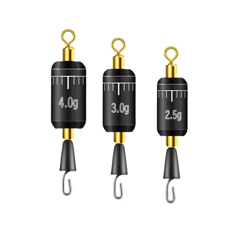 Plombs de pêche goutte d'eau 1.5g-4g - 10 pièces avec échelle pour pêche précise et efficace