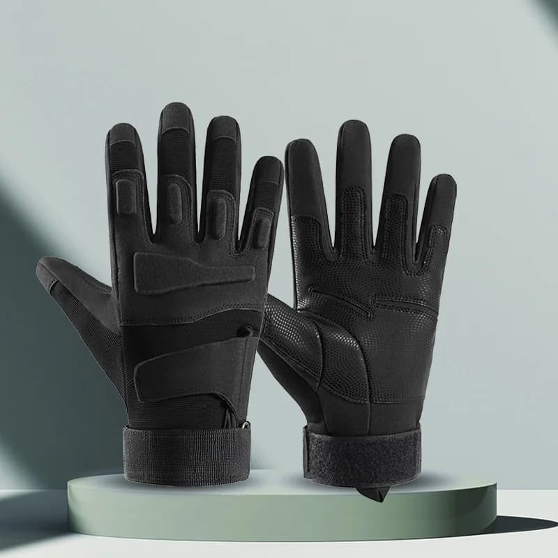 Gants tous doigts pêche homme robustes respirants résistants tactiques anti-dérapage