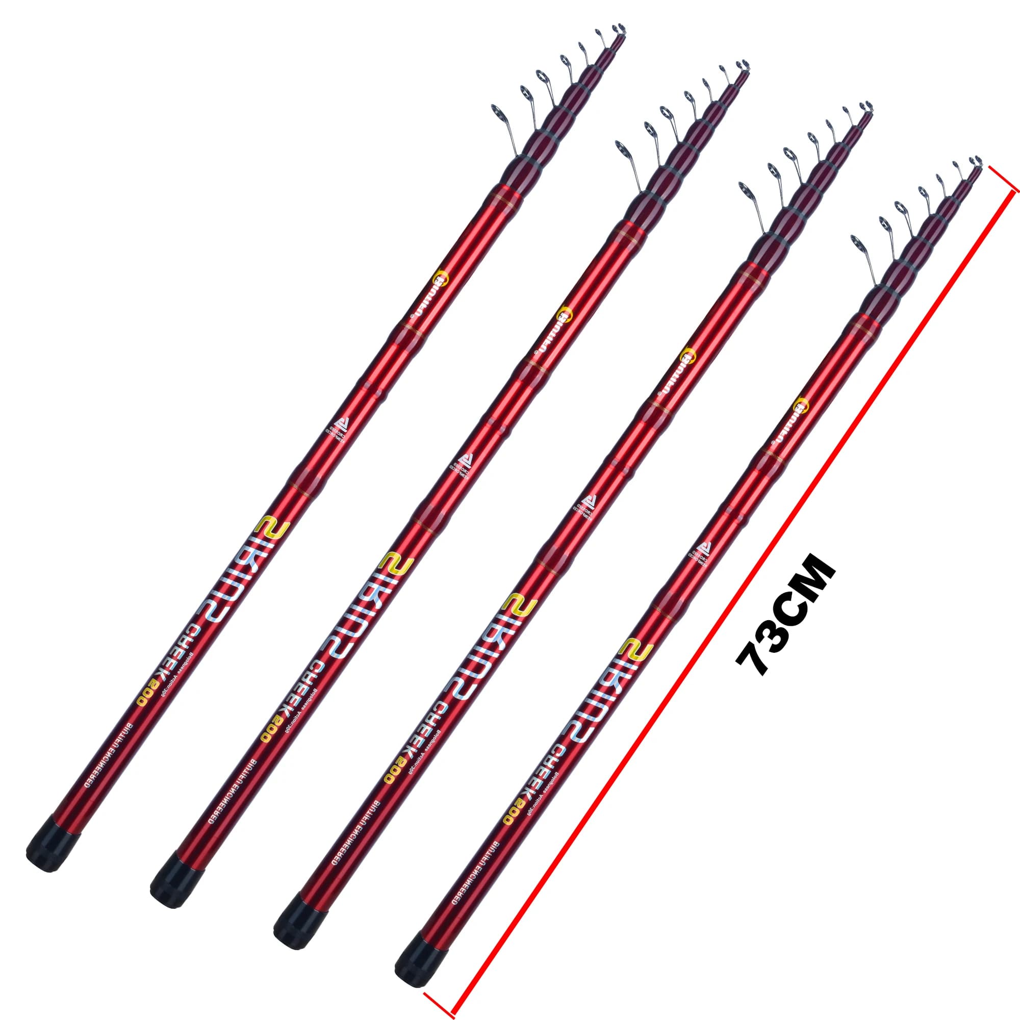 Canne bolognaise télescopique BIUTIFU T800 carbone 4-6.5m ultra légère flotteur truite 30g voyage