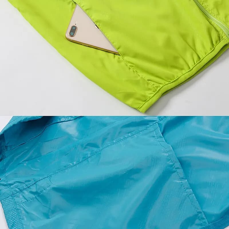 Veste trekking LNGXO imperméable respirante unisexe pour randonnée pêche camping anti-UV