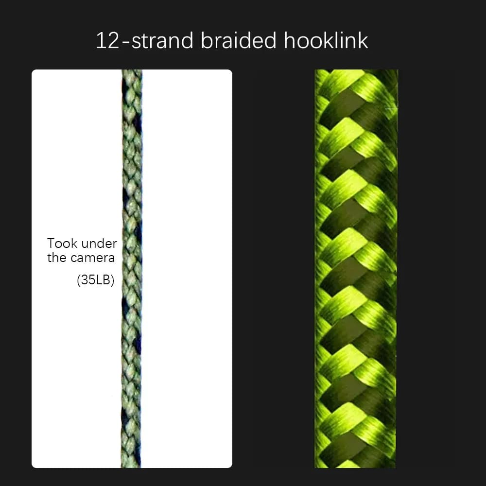 Bas de ligne carpe 20m soft braid 12 brins - Hooklink pour méthode feeder et hair rig
