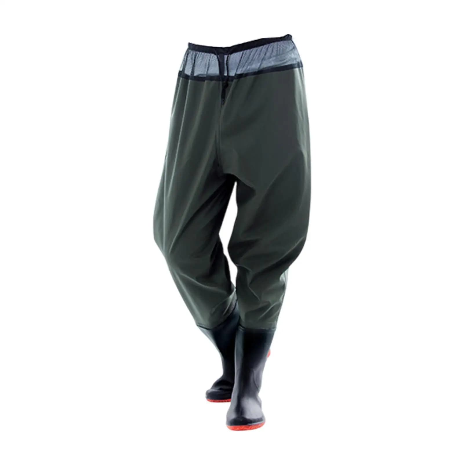 Pantalon de pêche PVC étanche pour hommes et femmes, jardinage et activités aquatiques