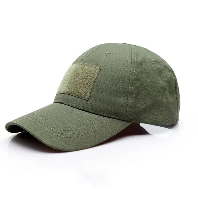 Casquette tactique camouflage pêche paintball - Snapback ajustable activités outdoor randonnée