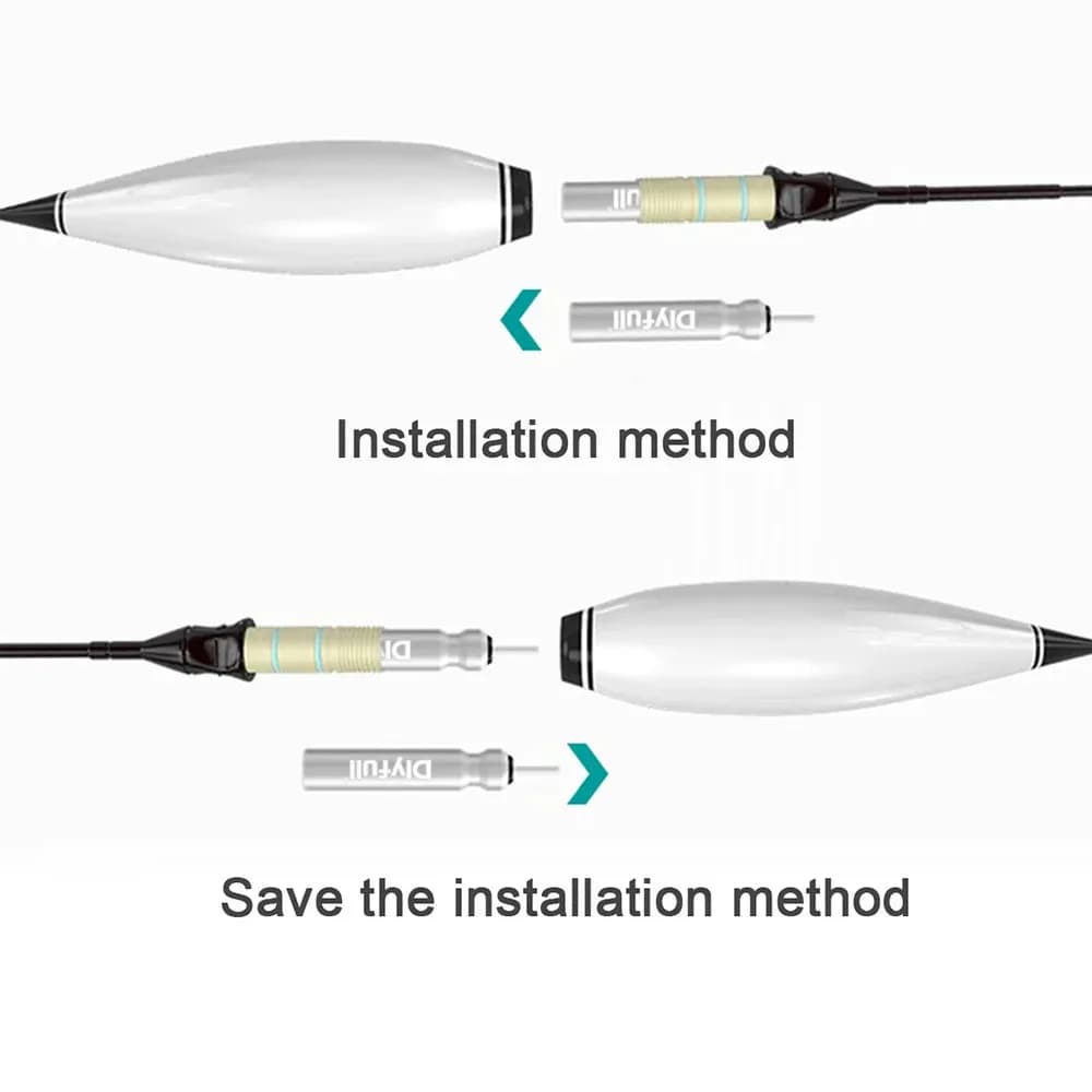 Flotteurs Électroniques Lumineux LED Intelligents 2024 - Détection de Gravité pour Pêche Hiver Été - Set