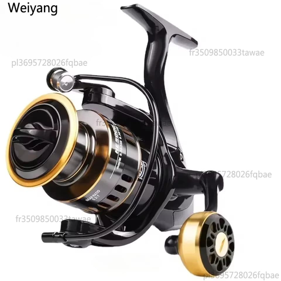 Nouveau moulinet spinning métal frein 12KG - Roue haute vitesse adaptable tous plans d'eau