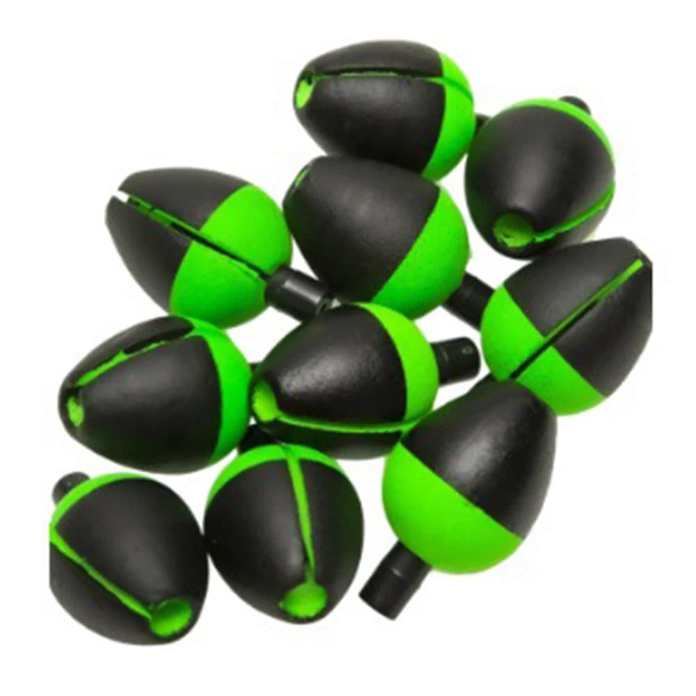 10 flotteurs de pêche haute flottabilité compacts pour brochets - Bobines ajustables accessoires pêche