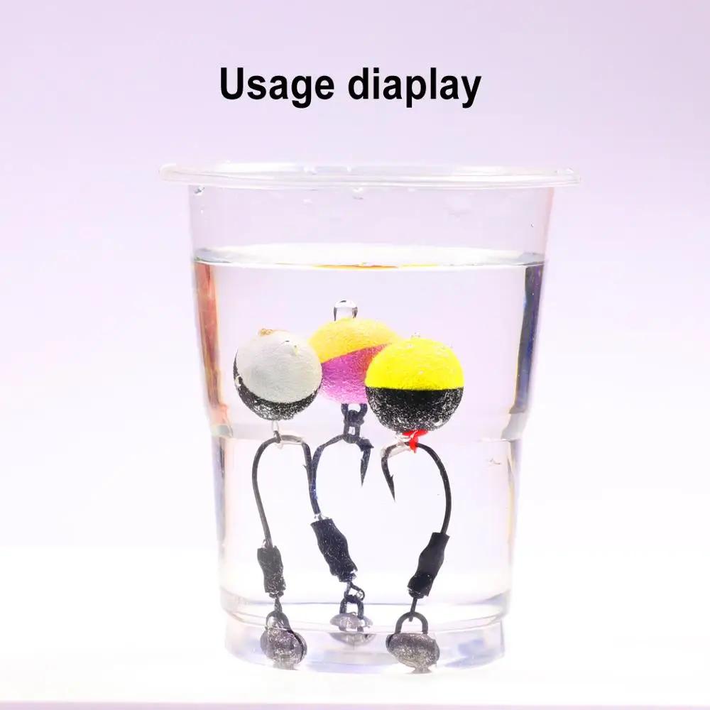 Pop up boilies JIGEECARP 50/100 pièces - Boules de mousse pour montages hair rig - Leurres carpe France