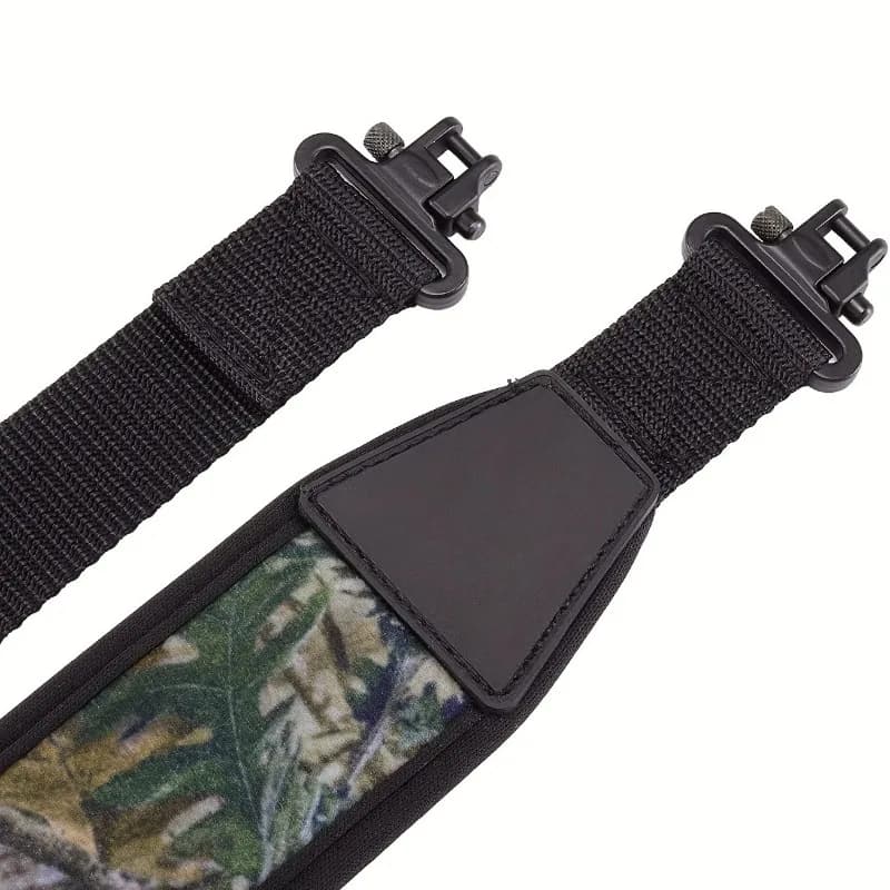 Harnais 2 points avec mousquetons, bretelles nylon réglables et épaulettes durables pour pêche