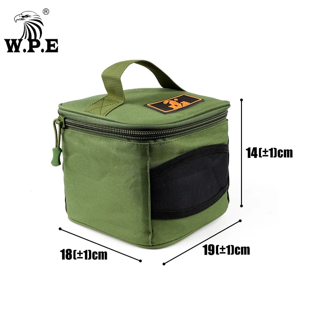 Étui moulinet pêche W.P.E waterproof 500-10000 - Accessoire carpe pesca sac main 1 pièce