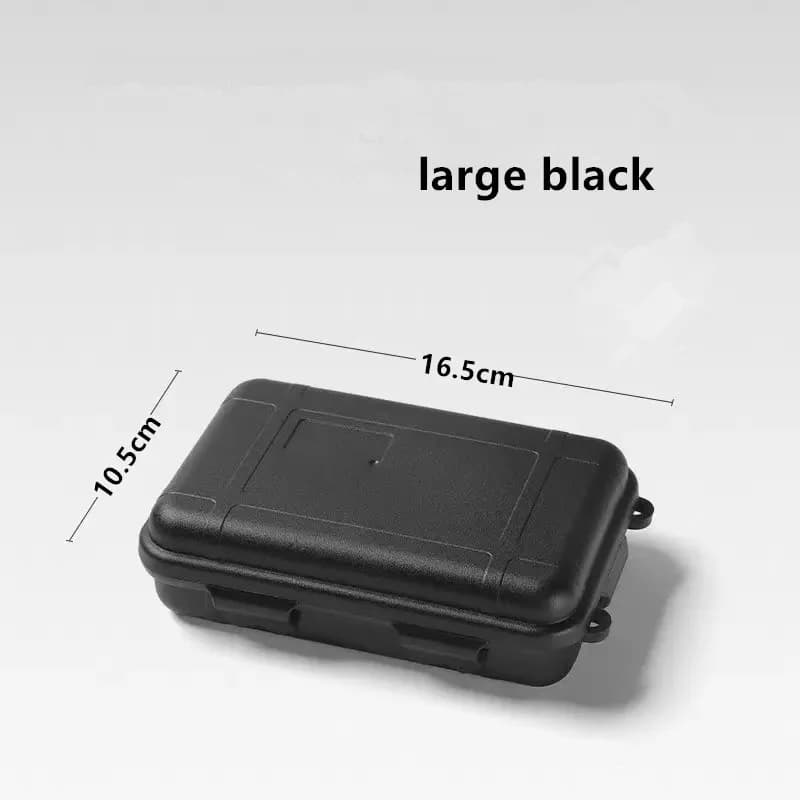 Boîte de survie EDC étanche et antichoc extra large - Coffre de rangement pour équipement outdoor