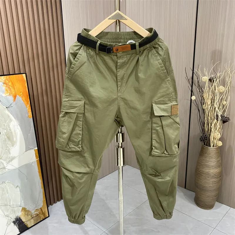 Pantalon harem fashion confort élastique poches cargo - Vêtements pêche décontractée