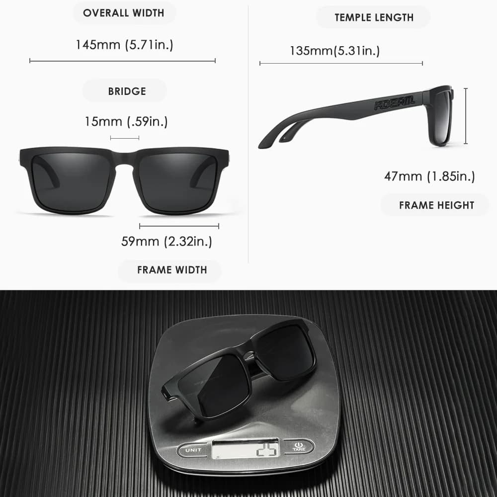 Lunettes de soleil miroir pêche sport polarisées haute qualité couleurs variées homme