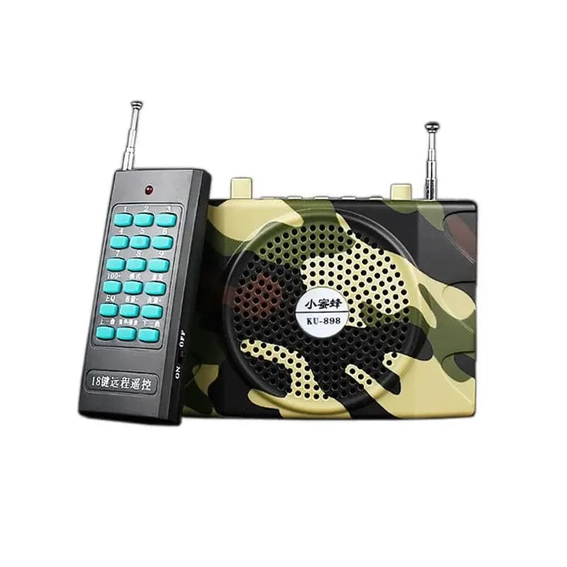 Haut-parleur appâts électronique 48W camouflage - Kit MP3 télécommande pour chasse attraction