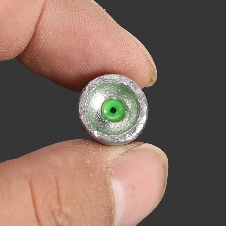 Plombs de pêche plats 10 pièces - Poids de 2g à 20g pour toutes les techniques de pêche en mer