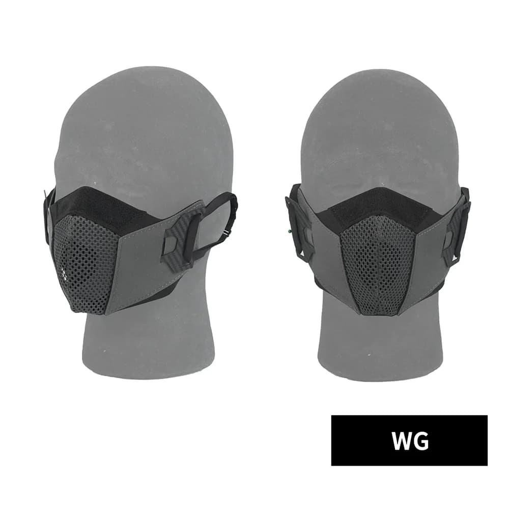 Masque facial DMGear tactique anti-buée confort pêche chasse équipement protection laser cut