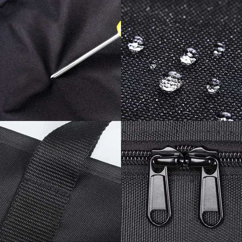 Sac rangement robuste grande capacité pour cannes pêche camping accessoires pêche transport pratique