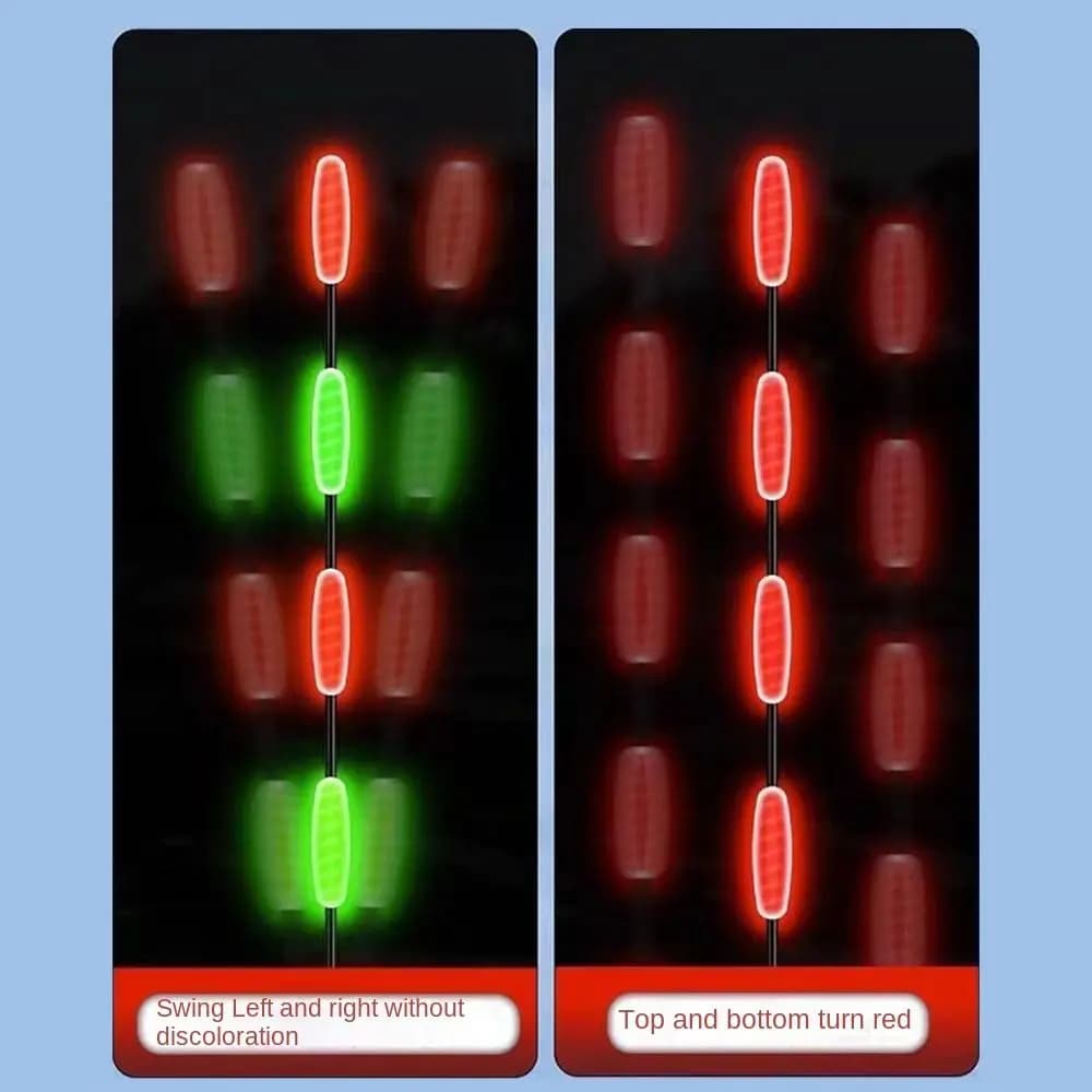 Flotteur électronique lumineux ultra sensible pour pêche de nuit, équipement LED intelligent et brillant