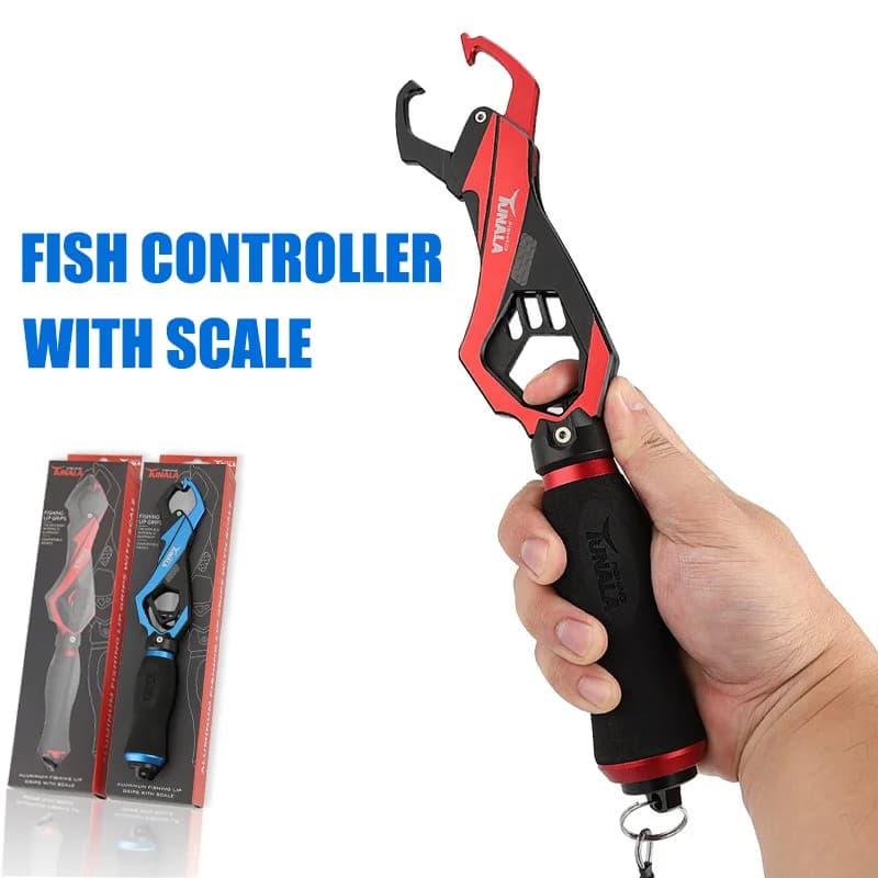 Pince à poisson avec balance 30kg alliage aluminium contrôleur pêche accessoire pesca robuste