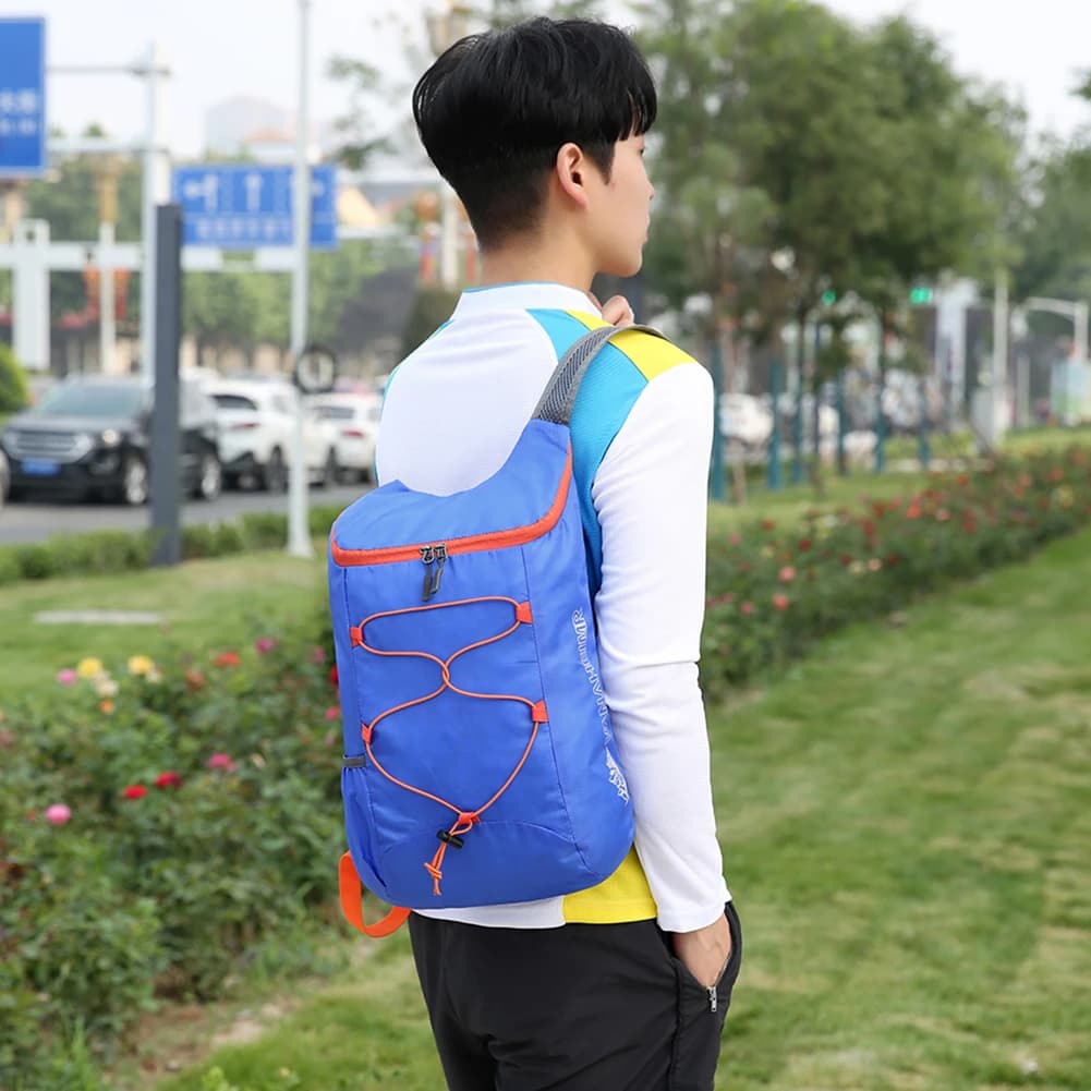 Sac à dos pliable 10L léger étanche jour, randonnée et voyage compact pour homme femme