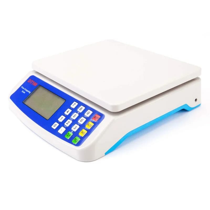 Balance de cuisine numérique précise 30kg/1g pour aliments, pêche, bijoux - Balance électronique LCD plate