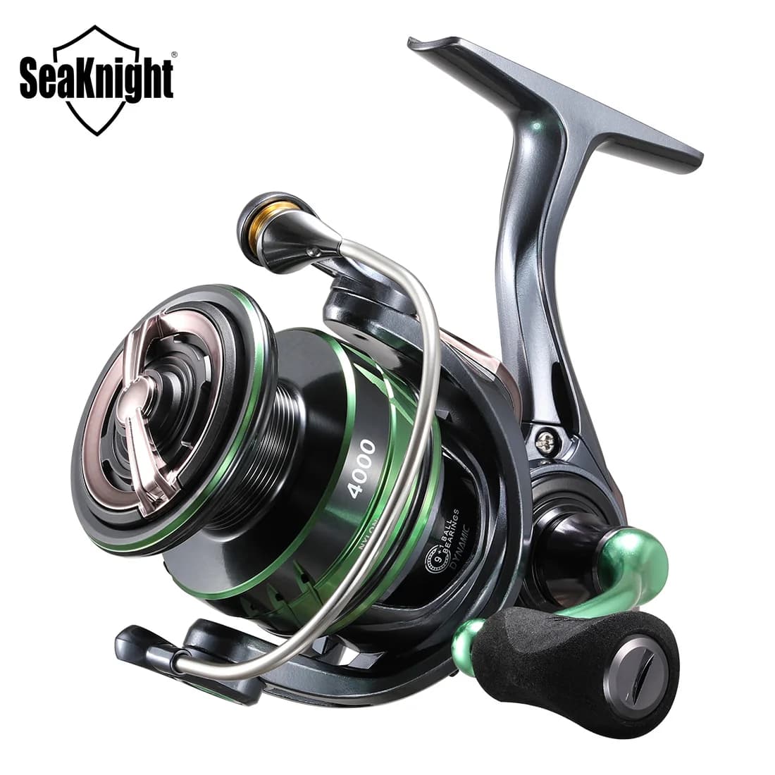 Moulinet spinning ultra-léger SeaKnight WRIV 9+1BB carbone ratio 5.2:1 pour pêche truite et leurres légers