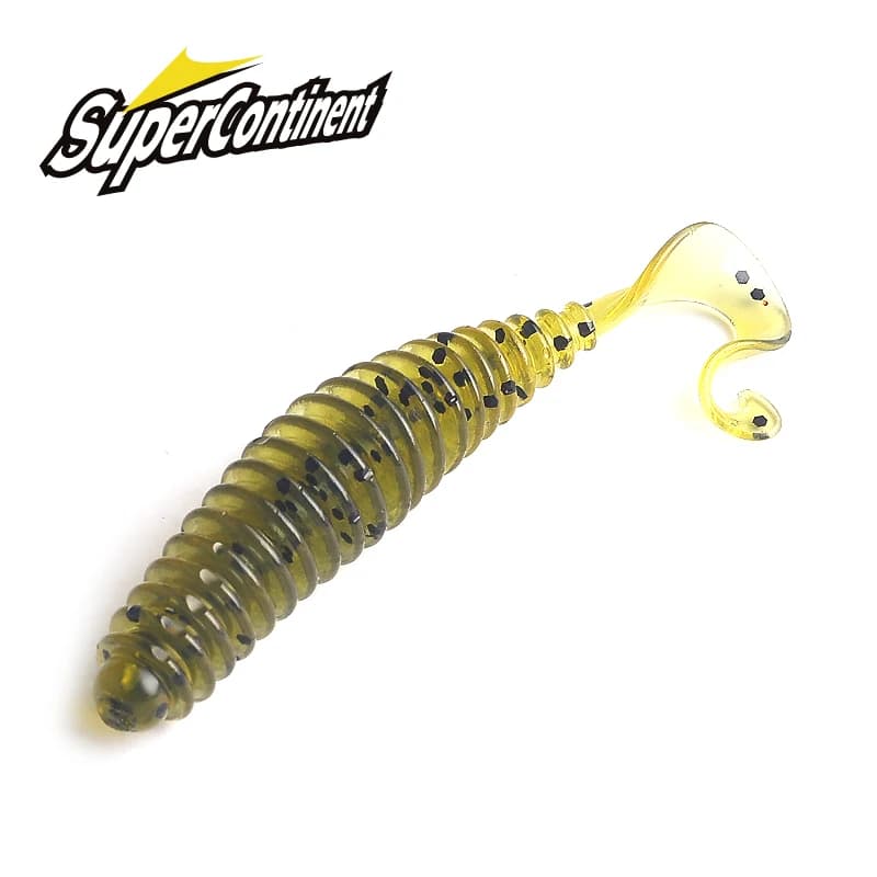 Leurre souple Tanan-Tail 50mm 65mm pour pêche de la carpe et du black bass - Appât PVC nouvelle génération 2023