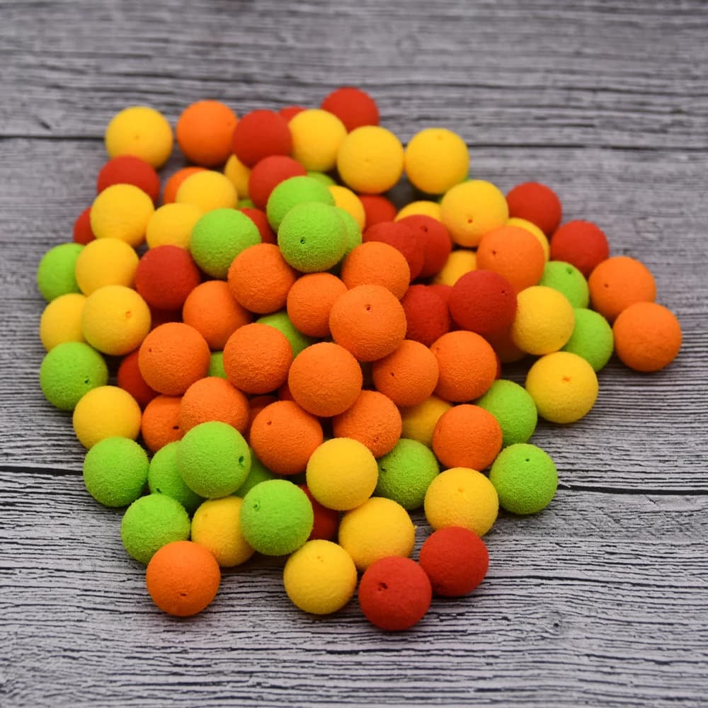 Bouteille appâts carpe MNFT 4 saveurs - boules flottantes et perles pour feeder et hair rig