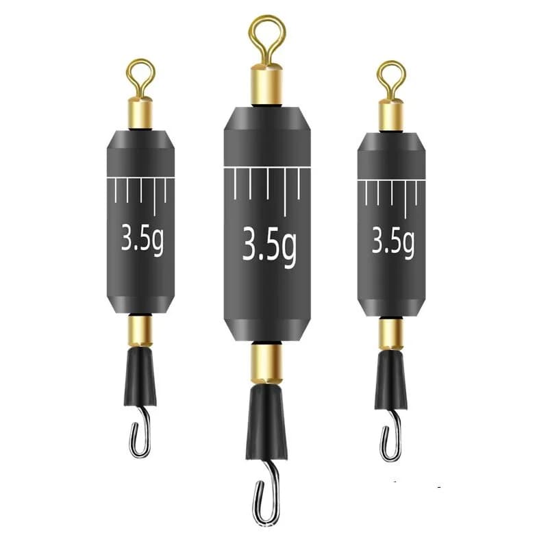 Plombs de pêche goutte d'eau 1.5g-4g - 10 pièces avec échelle pour pêche précise et efficace