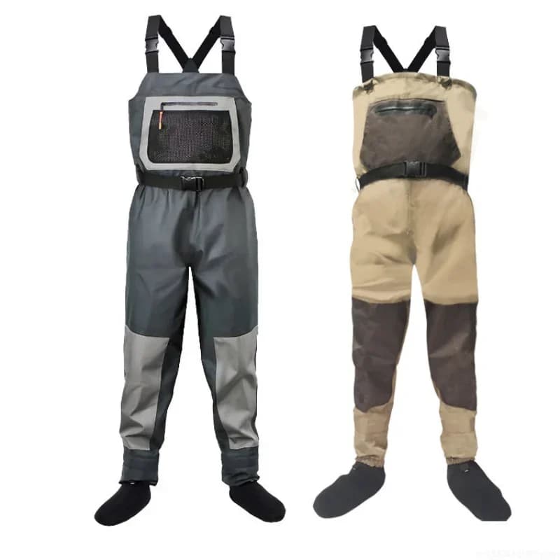 Waders pêche à la mouche néoprène enfants adultes - Bottes séchage rapide imperméables respirantes
