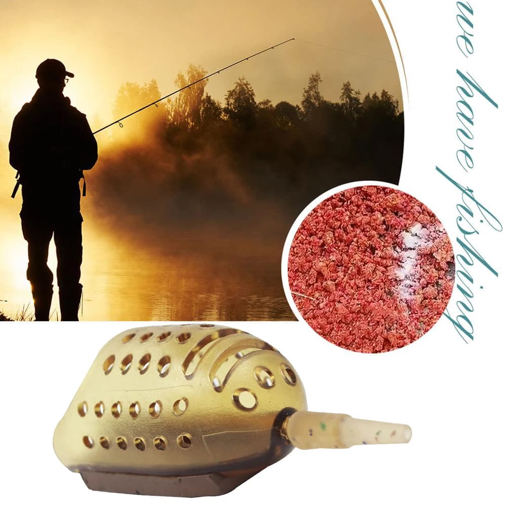 Lance-appâts feeder pour carpe 30/40/50g - 1 à 5 pièces - Outil pratique de pêche au feeder