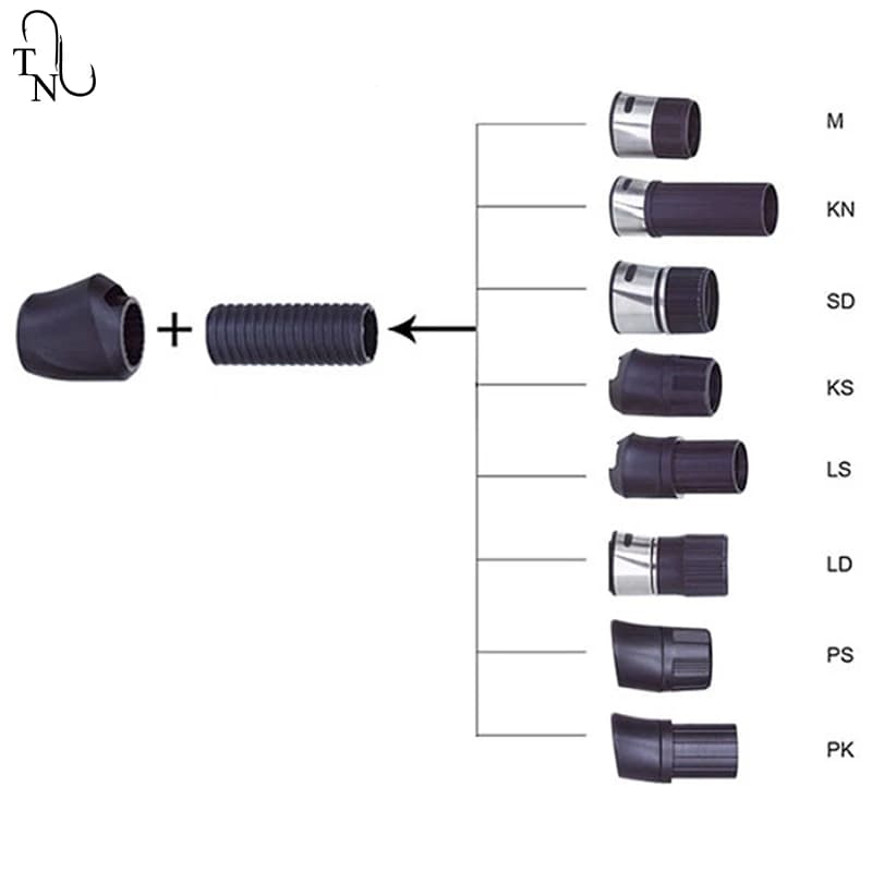 Siège de moulinet ultra-léger TN65 #16 SKSS - Pour montage canne personnalisée et accessoires pêche