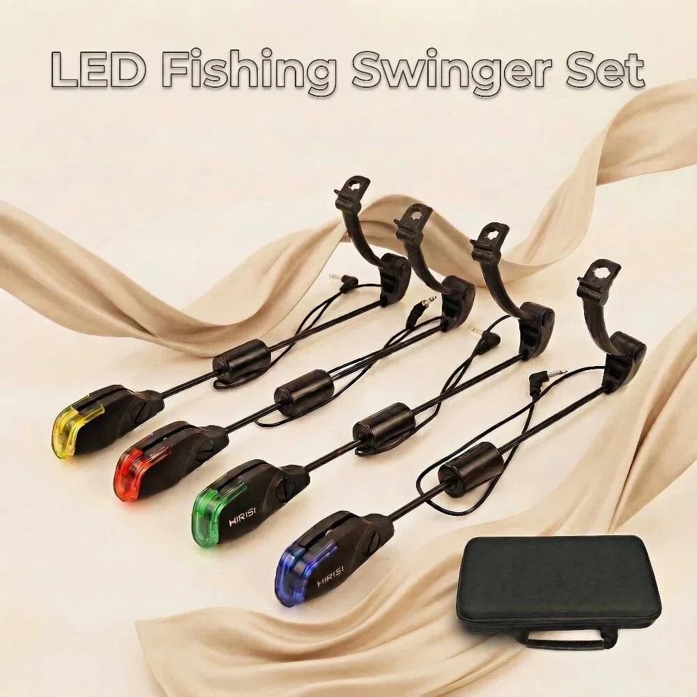 Swingers indicateurs LED Hirisi base amovible pour alarmes de pêche indicateur morsure