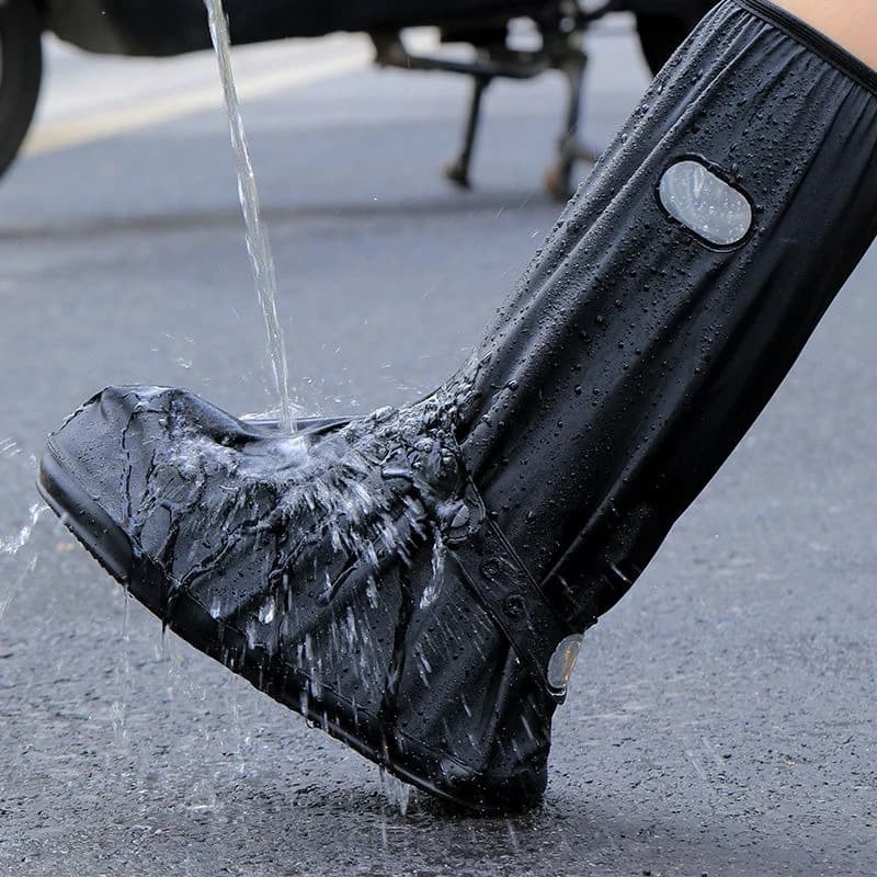 Bottes de pêche homme PVC légères imperméables - Bottes pluie confortables antidérapantes