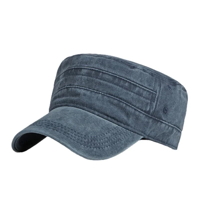 Casquette été pêche armée visière courte homme femme coton lavé soleil