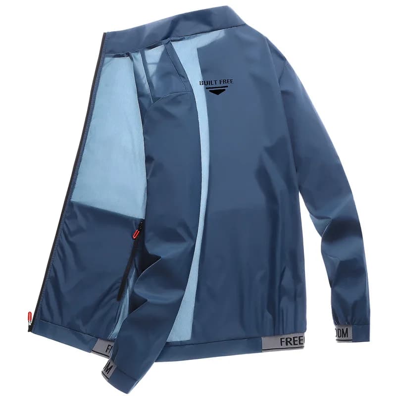 Veste protection solaire été pêche homme - Tissu glacé respirant anti-UV vêtement frais