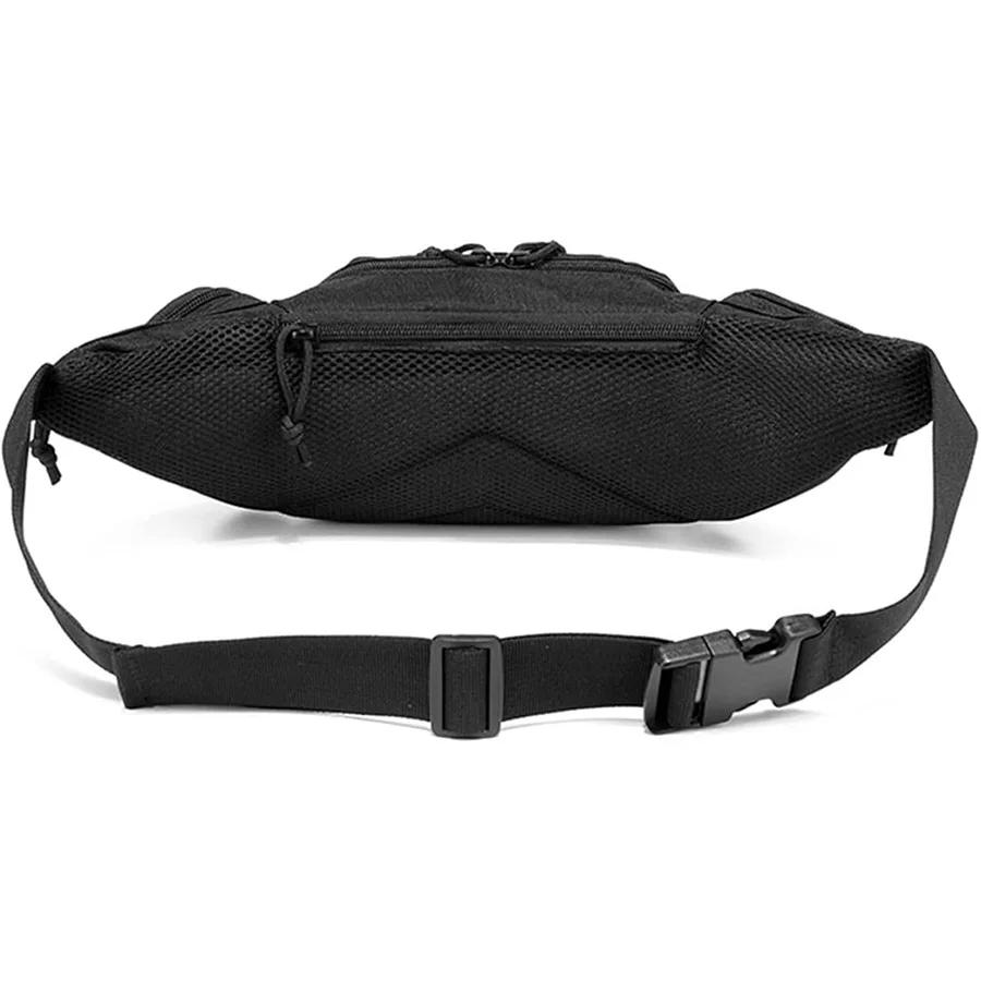 Sac ceinture invisible multifonction hommes pêche rangement outils extérieur